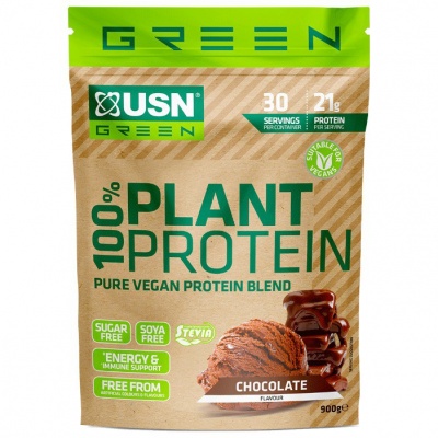 Детальное фото USN 100% Plant Protein (900 гр) Шоколад