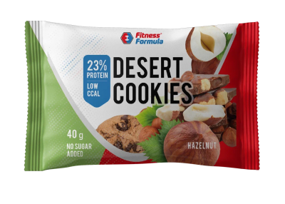 Детальное фото Fitness Formula Fitness Cookies (40 гр) Лесной орех