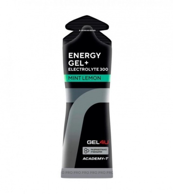 Детальное фото GEL4U Energy Gel + Electrolyte 300 (60 мл) Мята - Лимон