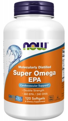 Детальное фото NOW Super Omega EPA (120 гел. капс)
