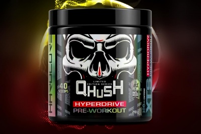 Детальное фото USN (SAR) Qhush Hyperdrive Pre-Workout (210 гр) Оригинальный