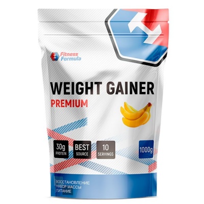 Детальное фото Fitness Formula Weight Gainer Premium (1000 гр) Банан