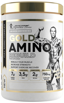 Детальное фото Kevin Levrone Gold Amino Rebuild (400 гр) Апельсин