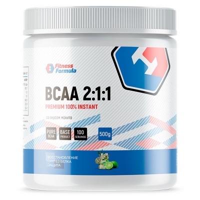 Детальное фото Fitness Formula BCAA 2:1:1 (500 гр) Мохито