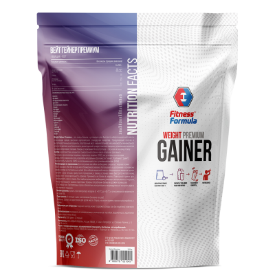 Детальное фото Fitness Formula Weight Gainer Premium (2500 гр) Шоколад