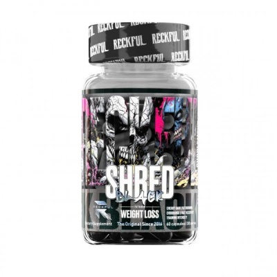 Детальное фото Reckful SHRED Black (60 капс)