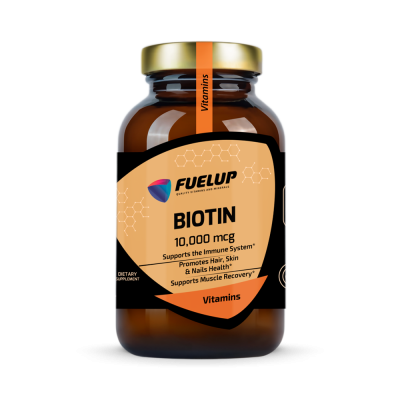 Детальное фото FuelUp Biotin 10000 mcg (60 вег. капс)