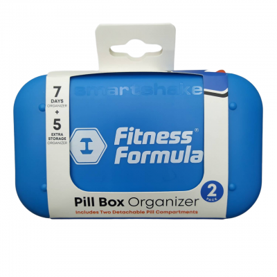 Детальное фото Fitness Formula Pill Box Organaizer Синяя