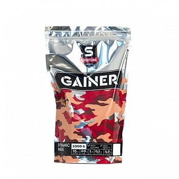 Анонс фото sportline dynamic mass gainer (1000 гр) ваниль