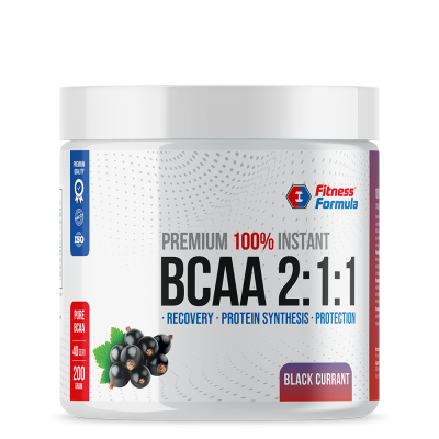 Детальное фото Fitness Formula BCAA 2:1:1 (200 гр) Черная смородина