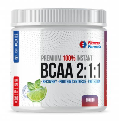 Детальное фото Fitness Formula BCAA 2:1:1 (200 гр) Мохито