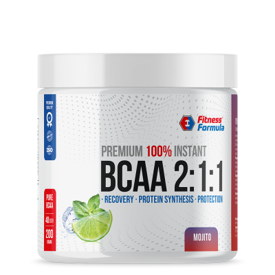Детальное фото Fitness Formula BCAA 2:1:1 (200 гр) Мохито
