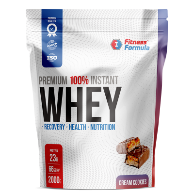 Детальное фото Fitness Formula 100% Whey Protein Premium (2000 гр) Печенье & крем