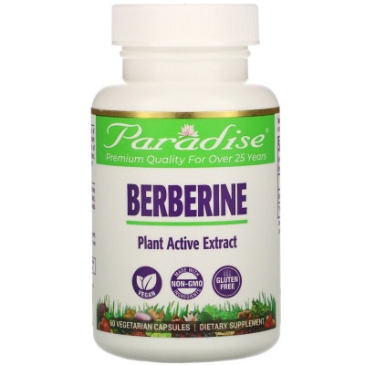 Детальное фото Paradise Herbs Berberine (60 капс)