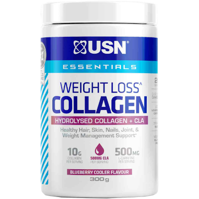 Детальное фото USN (SAR) Weight Loss Collagen (300 гр) Голубика