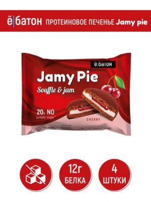 Детальное фото Ё-батон Jamy Pie Souffle and Jam (60 гр) Шоколадный крем