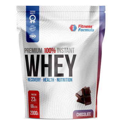 Детальное фото Fitness Formula 100% Whey Protein Premium (2000 гр) Шоколад