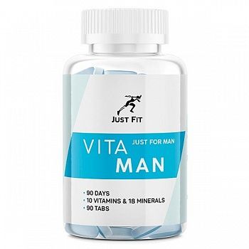 Анонс фото justfit vita man (90 табл)