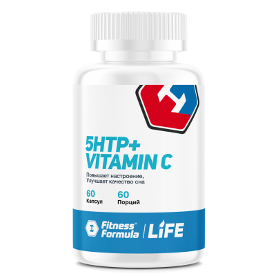 Детальное фото Fitness Formula 5-HTP+Vitamin С 120 mg (60 капс) ФоФ