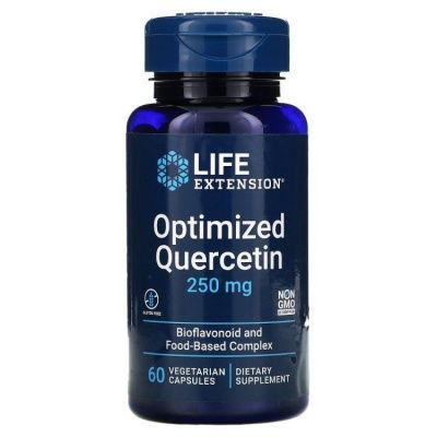 Детальное фото Life Extension Optimized Quercetin 250 mg (60 вег. капс)