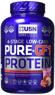 Детальное фото USN Pure-GF1 Protein (2280 гр) Клубника