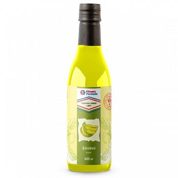 Анонс фото fitness formula syrup light (375 мл) банан