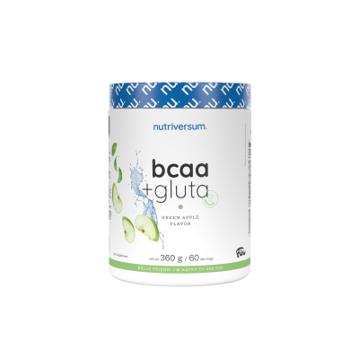 Детальное фото Nutriversum Flow BCAA + Gluta (360 гр) Зеленое яблоко