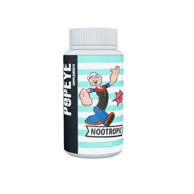 Детальное фото Popeye Nootropic Shot (100 мл) Клубника-Киви