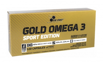 Детальное фото Olimp Gold Omega 3 Sport Edition (120 капс)