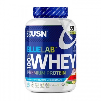 Детальное фото USN (SAR) BlueLab 100% Whey Premium Protein (2 кг) Крапчатые яйца