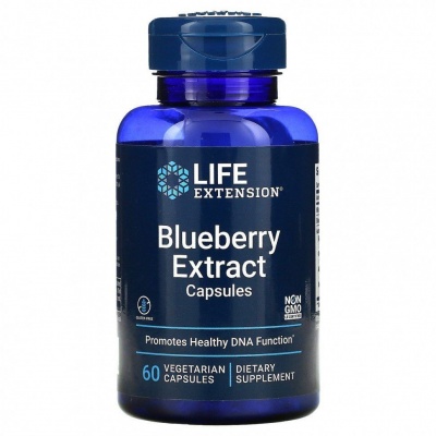 Детальное фото Life Extension Blueberry Extract (60 вег. капс)