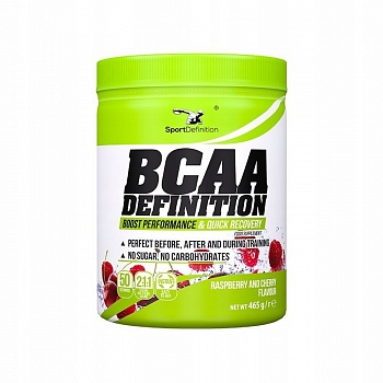 Анонс фото sportdefinition bcaa definition 2:1:1 (465 гр) малина- вишня