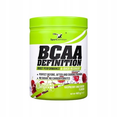 Детальное фото SportDefinition BCAA Definition 2:1:1 (465 гр) Малина- вишня