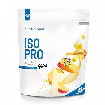 Анонс фото nutriversum pure iso pro (2000 гр) манговый йогурт