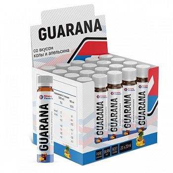 Анонс фото fitness formula guarana (1 амп/20 мл) кола-апельсин