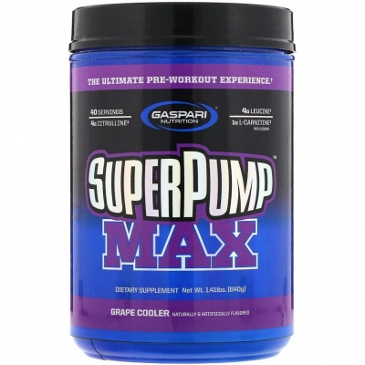 Детальное фото Gaspari Nutrition SuperPump Max (640 гр) Виноград