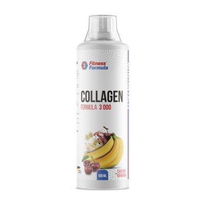 Детальное фото Fitness Formula Collagen (500 мл) Вишня-банан