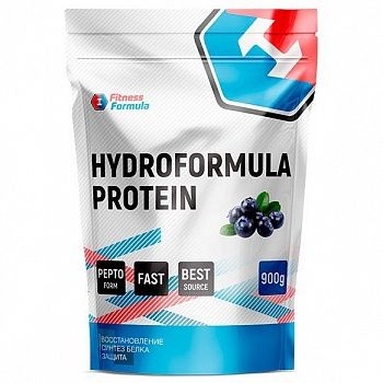 Анонс фото fitness formula hydroformula protein (900 гр) черника