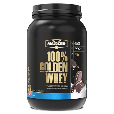 Детальное фото Maxler Golden Whey (908 гр) Печенье-крем