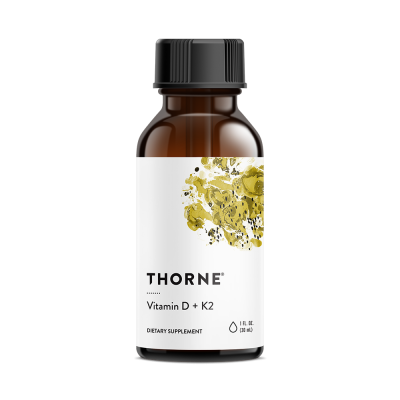 Детальное фото Thorne Vitamin D + K2 (30 мл)