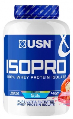 Детальное фото USN IsoPro 100% Whey Protein Isolate (1,8 кг) Клубника