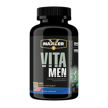 Анонс фото maxler vita men (180 табл)