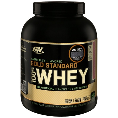 Детальное фото Optimum Nutrition Gold Standard Natural 100% Whey (2,17 кг) Клубника