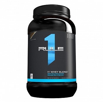 Анонс фото rule1 whey blend (896 гр) шоколадное арахисовое масло