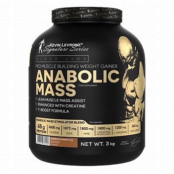 Анонс фото kevin levrone anabolic mass (3 кг) шоколад