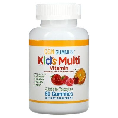 Детальное фото California Gold Nutrition Kid's Multi Vitamin (60 жев табл)