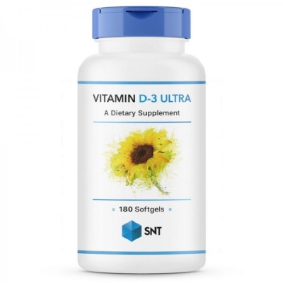 Детальное фото SNT Vitamin D-3 Ultra 10000 IU (180 гел. капс)
