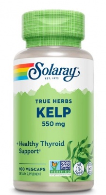 Детальное фото Solaray Kelp Seaweed 550 mg (100 вег. капс)