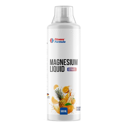 Детальное фото Fitness Formula Magnesium Citrate Liquid (500 мл) Ананас - Апельсин