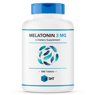 Детальное фото SNT Melatonin 3 mg (180 табл)